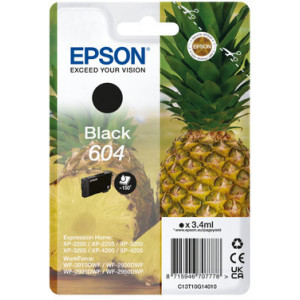 Epson 604 tinteiro 1 unidade(s) Original Rendimento padrão Preto