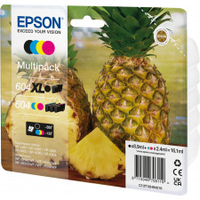 Epson 604XL tinteiro 4 unidade(s) Original Rendimento alto (XL) Preto, Ciano, Magenta, Amarelo