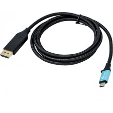 i-tec C31CBLDP60HZ2M adaptador de cabo de vídeo 2 m USB Type-C DisplayPort Preto