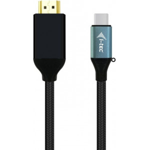 i-tec C31CBLHDMI60HZ adaptador de cabo de vídeo 1,5 m USB Type-C HDMI Preto