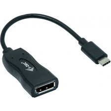 i-tec C31DP60HZP adaptador de cabo de vídeo 0,15 m USB-C 3.1 DisplayPort Preto