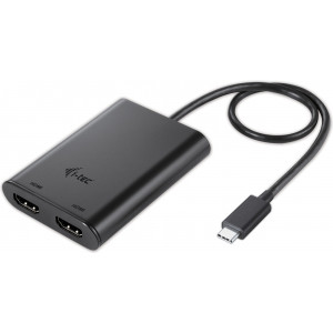 i-tec C31DUAL4KHDMI adaptador gráfico USB 3840 x 2160 pixels Preto