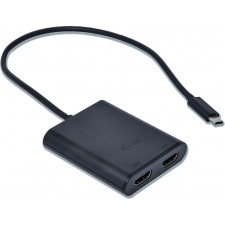 i-tec C31DUAL4KHDMI adaptador gráfico USB 3840 x 2160 pixels Preto