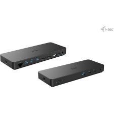 i-tec C31TRIPLEDOCKPDPRO2 base & duplicador de portas Com fios USB 3.2 Gen 1 (3.1 Gen 1) Type-C Preto