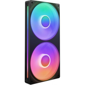 NZXT RF-U24HF-B1 Sistema de Arrefecimento de Computador Caixa de computador Ventoinha Preto