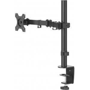 Hama 00118490 montagem e suporte para monitores 81,3 cm (32") Preto Secretária