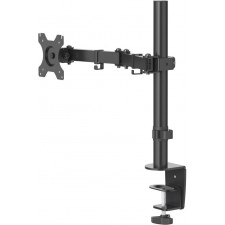 Hama 00118490 montagem e suporte para monitores 81,3 cm (32") Preto Secretária