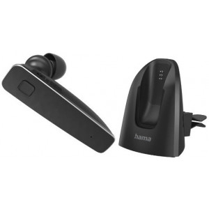 Hama MyVoice2100 Auscultadores Sem fios Gancho de orelha Chamadas Música Bluetooth Suporte de carregamento Preto