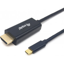 Equip 133413 adaptador de cabo de vídeo 3 m USB Type-C HDMI Type A (Standard) Preto