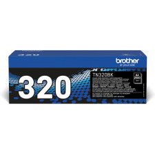 Brother TN-320BK toner 1 unidade(s) Original Preto