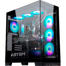 ABYSM Danube Sava H500 Black PC Preto, Transparente