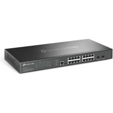 TP-Link Omada SG3218XP-M2 switch de rede Gerido L2+ 2.5G Ethernet (100 1000 2500) Power over Ethernet (PoE) 1U Preto