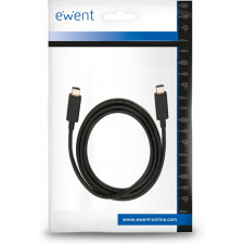 Ewent EC1045 cabo USB USB 3.2 Gen 2 (3.1 Gen 2) 1 m USB C Preto