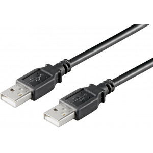 Ewent EC1025 cabo USB USB 2.0 3 m USB A Preto