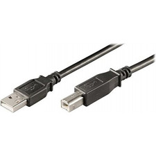 Ewent EC1006 cabo USB USB 2.0 5 m USB A USB B Preto