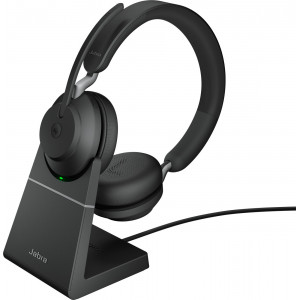 Jabra 26599-999-889 auscultador Auscultadores Sem fios Fita de cabeça Escritório Call center USB Type-C Bluetooth Preto