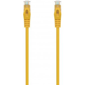 AISENS A145-0565 cabo de rede Amarelo 0,5 m Cat6a U UTP (UTP)