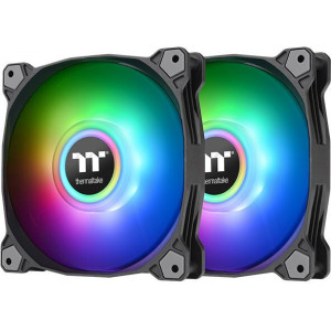 Thermaltake Pure Duo 14 Universal Ventoinha 14 cm Preto 2 unidade(s)