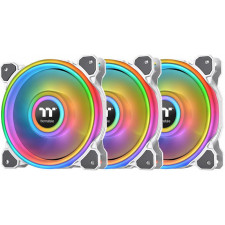 Thermaltake Riing Quad 12 RGB Caixa de computador Ventoinha 12 cm Branco