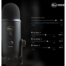 Blue Microphones Yeti Preto Microfone de mesa