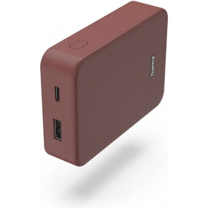 Hama 00201714 power bank Polímero de lítio (LiPo) 10000 mAh Vermelho