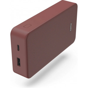 Hama 00201717 power bank Polímero de lítio (LiPo) 20000 mAh Vermelho