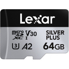 Lexar Professional SILVER PLUS 64 GB MicroSDXC UHS-I Classe 3