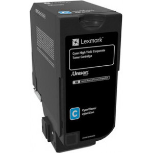 Lexmark 84C2HCE toner 1 unidade(s) Original Ciano