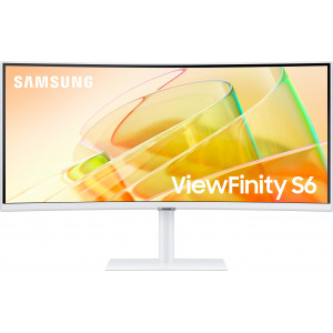 Samsung S65TC LED display 86,4 cm (34") 3440 x 1440 pixels UltraWide Quad HD Branco