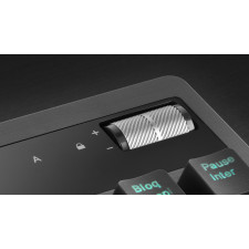 Mars Gaming MKAXWPT teclado Jogos USB Português Preto, Branco