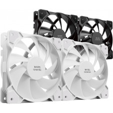 Mars Gaming MFPROX2W Sistema de Arrefecimento de Computador Caixa de computador Ventoinha 12 cm Branco 2 unidade(s)