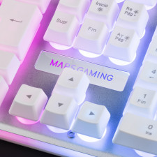 Mars Gaming MK220W teclado Jogos USB Português Branco