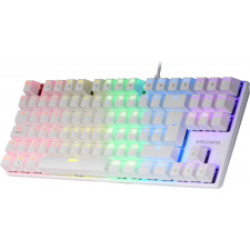 Mars Gaming MK80 teclado Jogos USB Português Branco