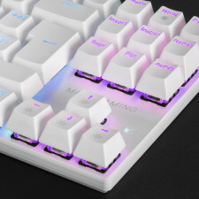 Mars Gaming MK80 teclado Jogos USB Português Branco