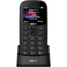 MaxCom MM471 5,59 cm (2.2") 104 g Preto, Cinzento Telefone para idosos