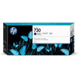 HP Tinteiro DesignJet 730 Preto Mate (300 ml)