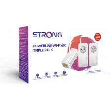 Strong Powerline WiFi 600 Triple Pack V2 600 Mbit s Ethernet LAN Wi-Fi Branco 3 unidade(s)