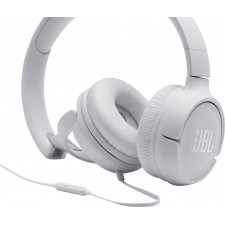 JBL Tune 500 Auscultadores Com fios Fita de cabeça Música Branco