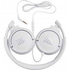 JBL Tune 500 Auscultadores Com fios Fita de cabeça Música Branco