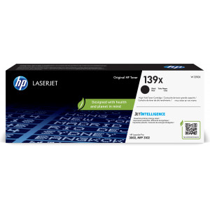 HP LaserJet Toner Original 139X, preto, de elevado rendimento