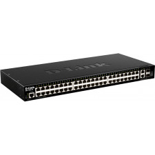 D-Link DGS-1520-52 E switch de rede Gerido L3 10G Ethernet (100 1000 10000) 1U Preto