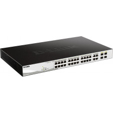 D-Link DGS-1210-24P Gerido L2 Gigabit Ethernet (10 100 1000) Power over Ethernet (PoE) Preto