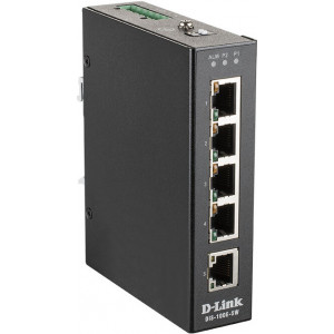 D-Link DIS-100E-5W switch de rede Não-gerido L2 Fast Ethernet (10 100) Preto