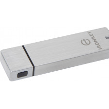 Kingston Technology IronKey S1000 unidade de memória USB 128 GB USB Type-A 3.2 Gen 1 (3.1 Gen 1) Prateado