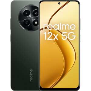 realme 12x 16,9 cm (6.67") Dual SIM Android 14 5G USB Type-C 8 GB 256 GB 5000 mAh Preto