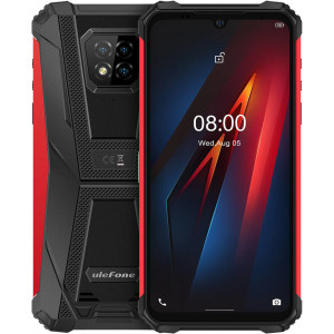 Ulefone Armor 8 15,5 cm (6.1") Dual SIM Android 10 4G USB Type-C 4 GB 64 GB 5580 mAh Vermelho