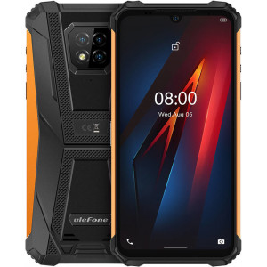 Ulefone Armor 8 15,5 cm (6.1") Dual SIM Android 10 4G USB Type-C 4 GB 64 GB 5580 mAh Laranja