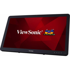 Viewsonic TD2430 monitor de ecrã 59,9 cm (23.6") 1920 x 1080 pixels Full HD LCD Ecrã táctil Multi-utilizador Preto