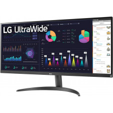 LG 34WQ500-B monitor de ecrã 86,4 cm (34") 2560 x 1080 pixels UltraWide Full HD LED Preto