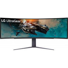 LG UltraGear LED display 124,5 cm (49") 5120 x 1440 pixels Quad HD Preto